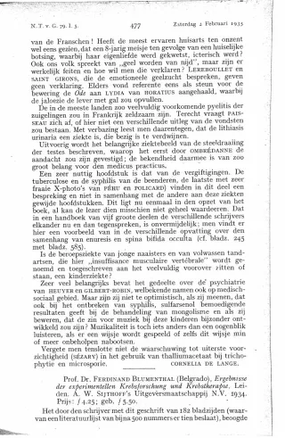 Eerste pagina van het artikel zoals het is gepubliceerd in het tijdschrift