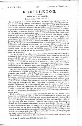 Eerste pagina van het artikel zoals het is gepubliceerd in het tijdschrift