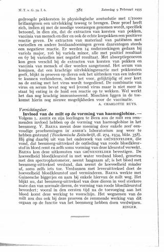 Eerste pagina van het artikel zoals het is gepubliceerd in het tijdschrift