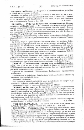 Eerste pagina van het artikel zoals het is gepubliceerd in het tijdschrift
