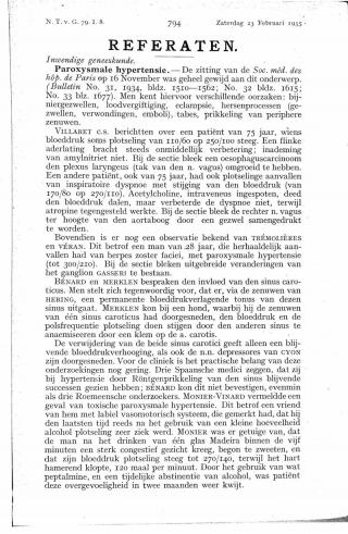 Eerste pagina van het artikel zoals het is gepubliceerd in het tijdschrift