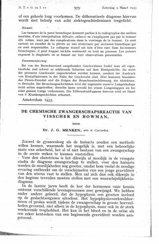 Eerste pagina van het artikel zoals het is gepubliceerd in het tijdschrift