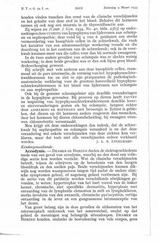 Eerste pagina van het artikel zoals het is gepubliceerd in het tijdschrift