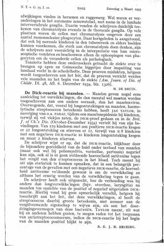 Eerste pagina van het artikel zoals het is gepubliceerd in het tijdschrift