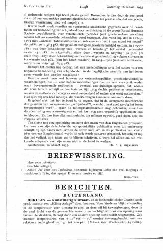 Eerste pagina van het artikel zoals het is gepubliceerd in het tijdschrift