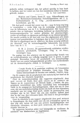 Eerste pagina van het artikel zoals het is gepubliceerd in het tijdschrift