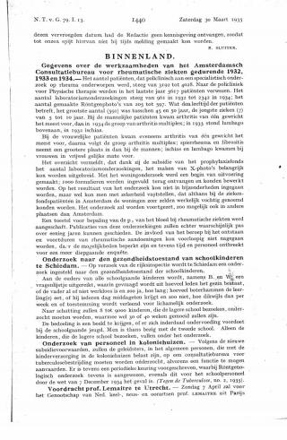 Eerste pagina van het artikel zoals het is gepubliceerd in het tijdschrift