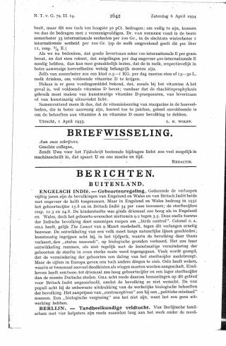 Eerste pagina van het artikel zoals het is gepubliceerd in het tijdschrift