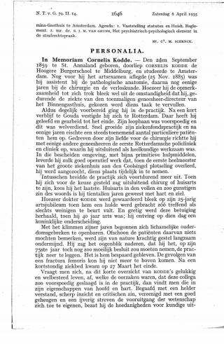 Eerste pagina van het artikel zoals het is gepubliceerd in het tijdschrift