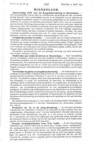 Eerste pagina van het artikel zoals het is gepubliceerd in het tijdschrift