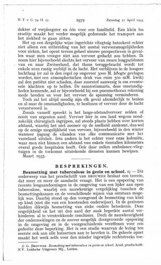 Eerste pagina van het artikel zoals het is gepubliceerd in het tijdschrift