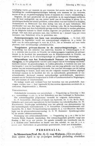 Eerste pagina van het artikel zoals het is gepubliceerd in het tijdschrift