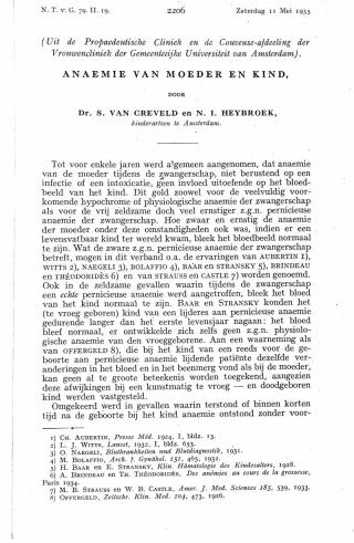 Eerste pagina van het artikel zoals het is gepubliceerd in het tijdschrift