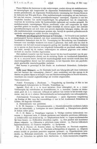 Eerste pagina van het artikel zoals het is gepubliceerd in het tijdschrift