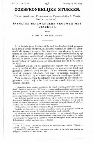 Eerste pagina van het artikel zoals het is gepubliceerd in het tijdschrift