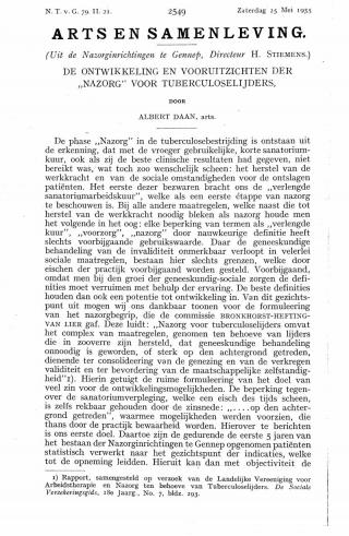 Eerste pagina van het artikel zoals het is gepubliceerd in het tijdschrift