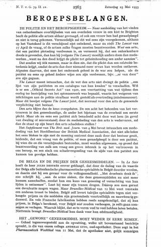 Eerste pagina van het artikel zoals het is gepubliceerd in het tijdschrift