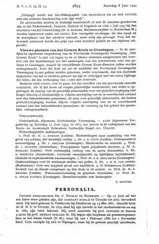 Eerste pagina van het artikel zoals het is gepubliceerd in het tijdschrift