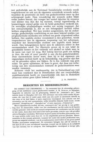 Eerste pagina van het artikel zoals het is gepubliceerd in het tijdschrift