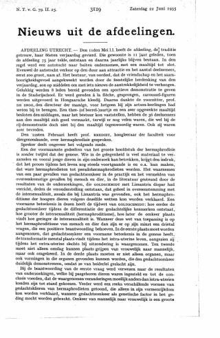 Eerste pagina van het artikel zoals het is gepubliceerd in het tijdschrift