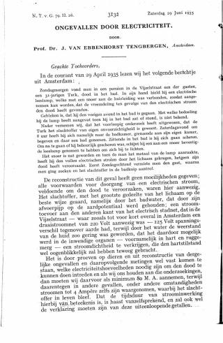 Eerste pagina van het artikel zoals het is gepubliceerd in het tijdschrift