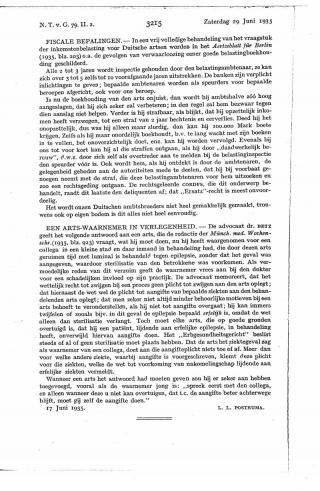 Eerste pagina van het artikel zoals het is gepubliceerd in het tijdschrift