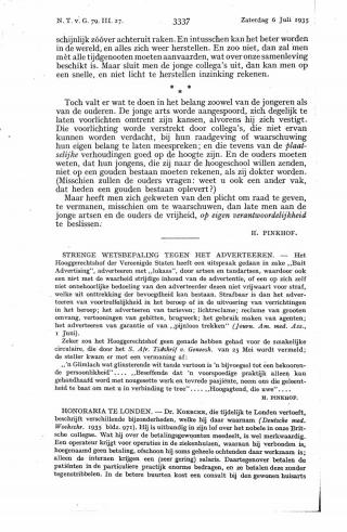 Eerste pagina van het artikel zoals het is gepubliceerd in het tijdschrift