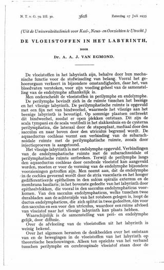 Eerste pagina van het artikel zoals het is gepubliceerd in het tijdschrift