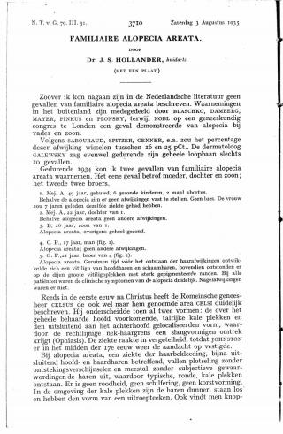 Eerste pagina van het artikel zoals het is gepubliceerd in het tijdschrift