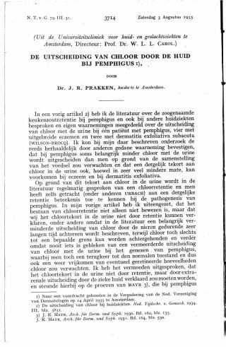 Eerste pagina van het artikel zoals het is gepubliceerd in het tijdschrift