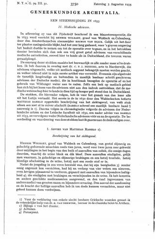 Eerste pagina van het artikel zoals het is gepubliceerd in het tijdschrift