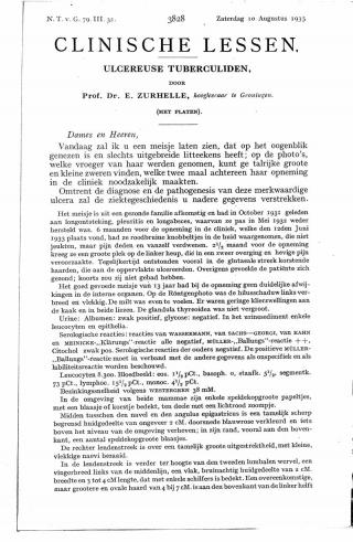 Eerste pagina van het artikel zoals het is gepubliceerd in het tijdschrift