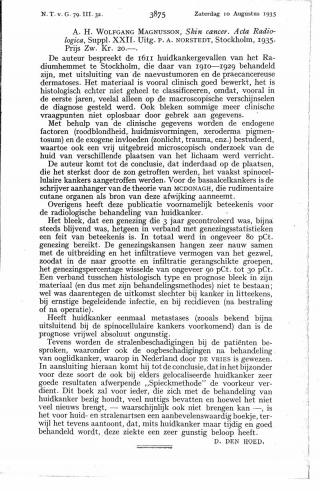 Eerste pagina van het artikel zoals het is gepubliceerd in het tijdschrift