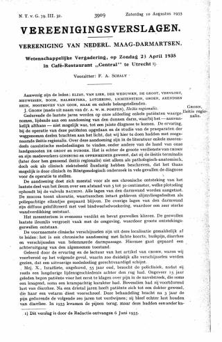 Eerste pagina van het artikel zoals het is gepubliceerd in het tijdschrift