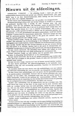 Eerste pagina van het artikel zoals het is gepubliceerd in het tijdschrift