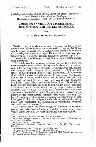 Eerste pagina van het artikel zoals het is gepubliceerd in het tijdschrift