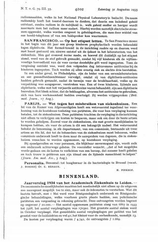 Eerste pagina van het artikel zoals het is gepubliceerd in het tijdschrift