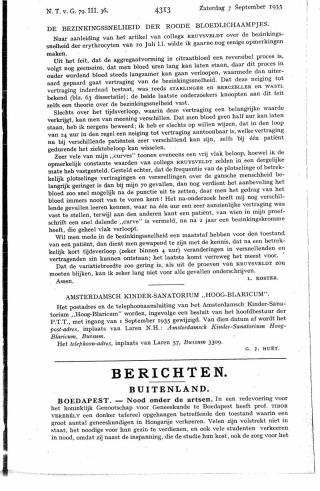 Eerste pagina van het artikel zoals het is gepubliceerd in het tijdschrift