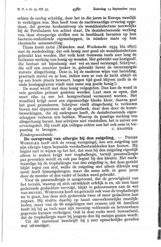 Eerste pagina van het artikel zoals het is gepubliceerd in het tijdschrift