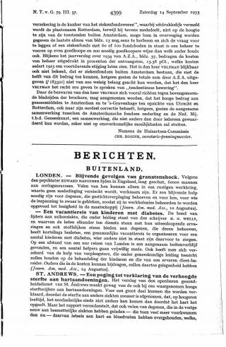 Eerste pagina van het artikel zoals het is gepubliceerd in het tijdschrift