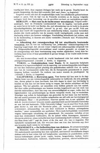 Eerste pagina van het artikel zoals het is gepubliceerd in het tijdschrift