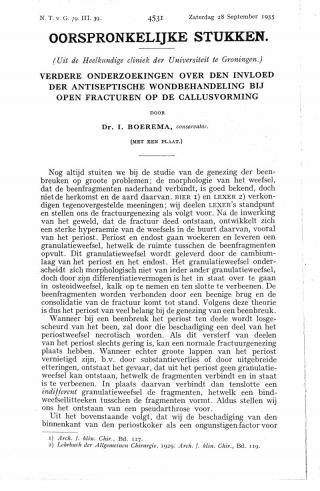 Eerste pagina van het artikel zoals het is gepubliceerd in het tijdschrift