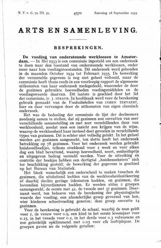 Eerste pagina van het artikel zoals het is gepubliceerd in het tijdschrift