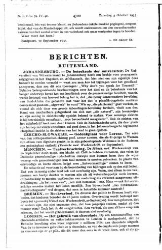 Eerste pagina van het artikel zoals het is gepubliceerd in het tijdschrift