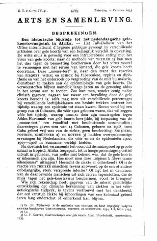 Eerste pagina van het artikel zoals het is gepubliceerd in het tijdschrift