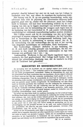 Eerste pagina van het artikel zoals het is gepubliceerd in het tijdschrift