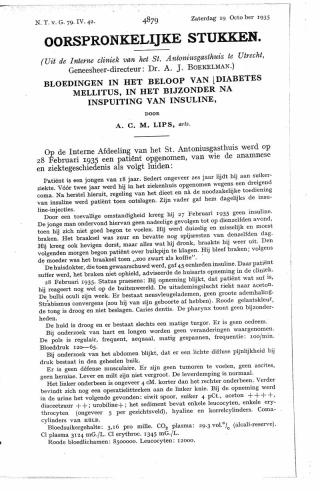 Eerste pagina van het artikel zoals het is gepubliceerd in het tijdschrift