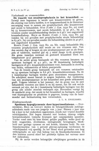 Eerste pagina van het artikel zoals het is gepubliceerd in het tijdschrift