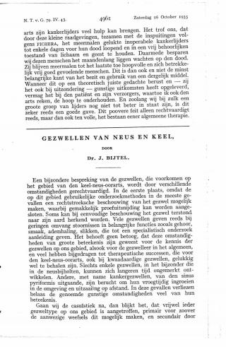 Eerste pagina van het artikel zoals het is gepubliceerd in het tijdschrift