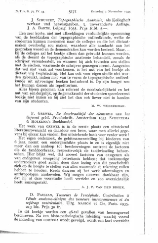 Eerste pagina van het artikel zoals het is gepubliceerd in het tijdschrift